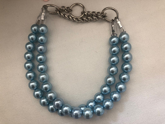 Blue Pearls - Double Strand